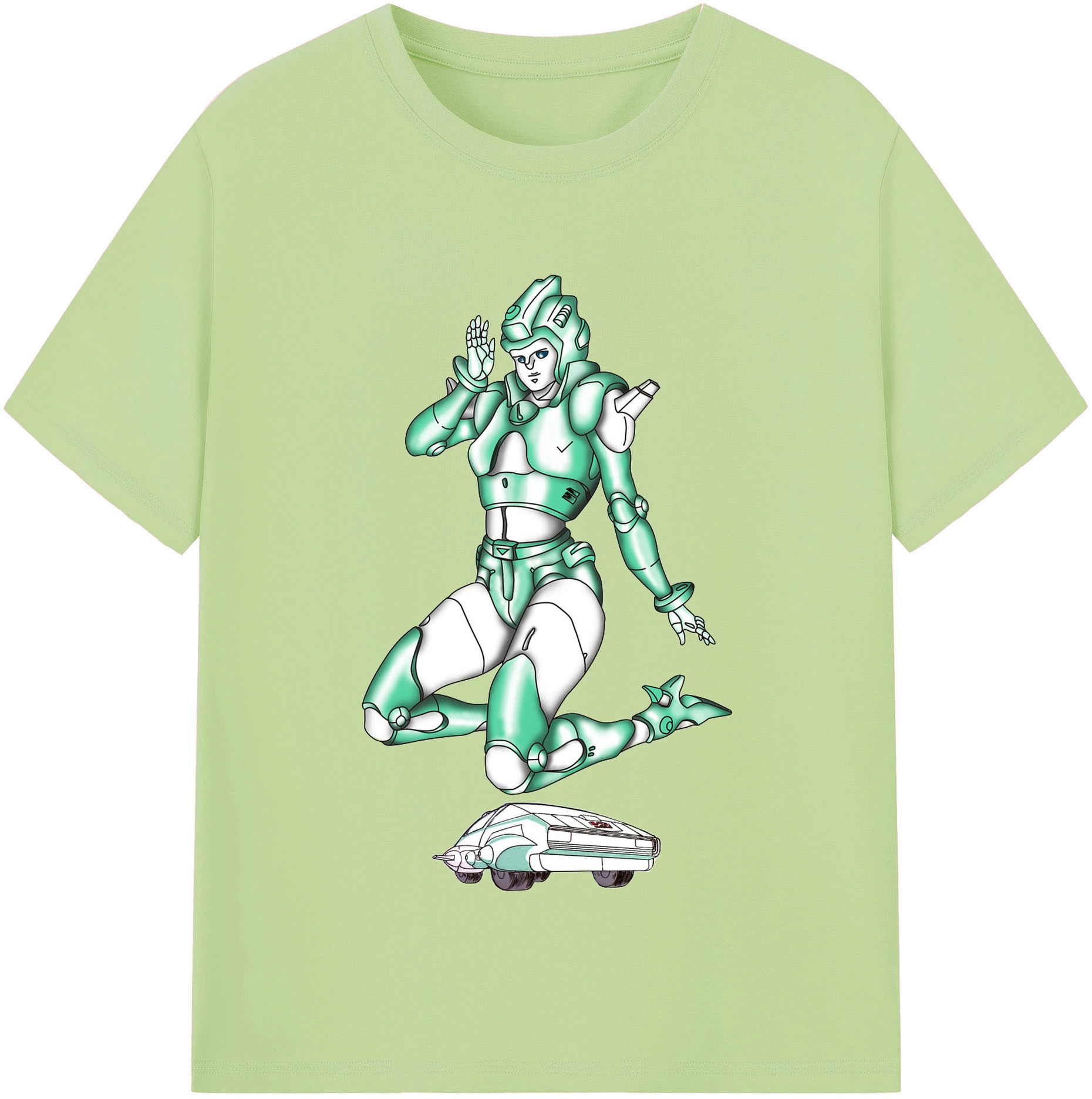 （画像用）  綿100％半袖Tシャツ（フロントプリント）